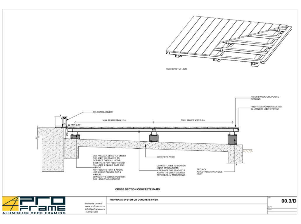 Concrete Deck Designs And Plans